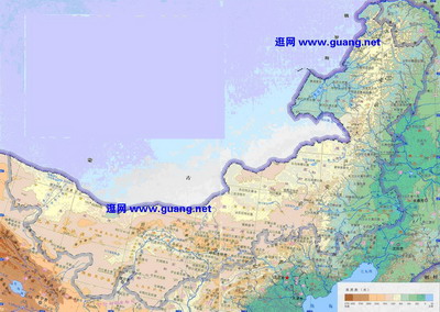 图9 内蒙古地图